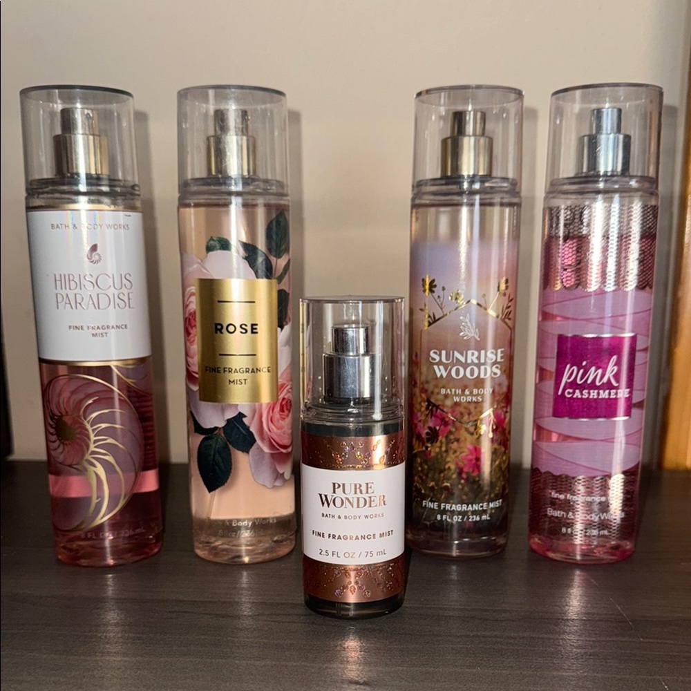 Bath & Body Works Mist Collection